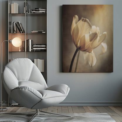 Art mural Tulipe pastel