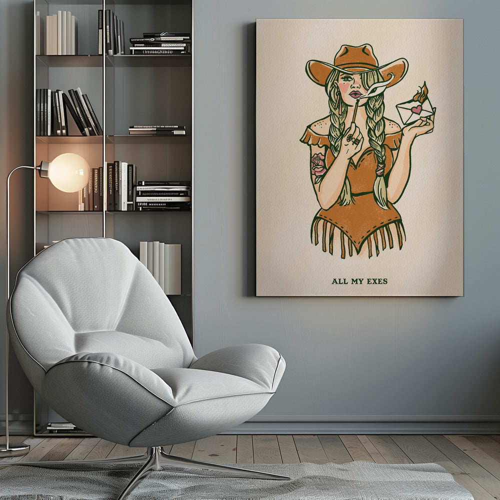 Décoration murale Tous mes ex 2