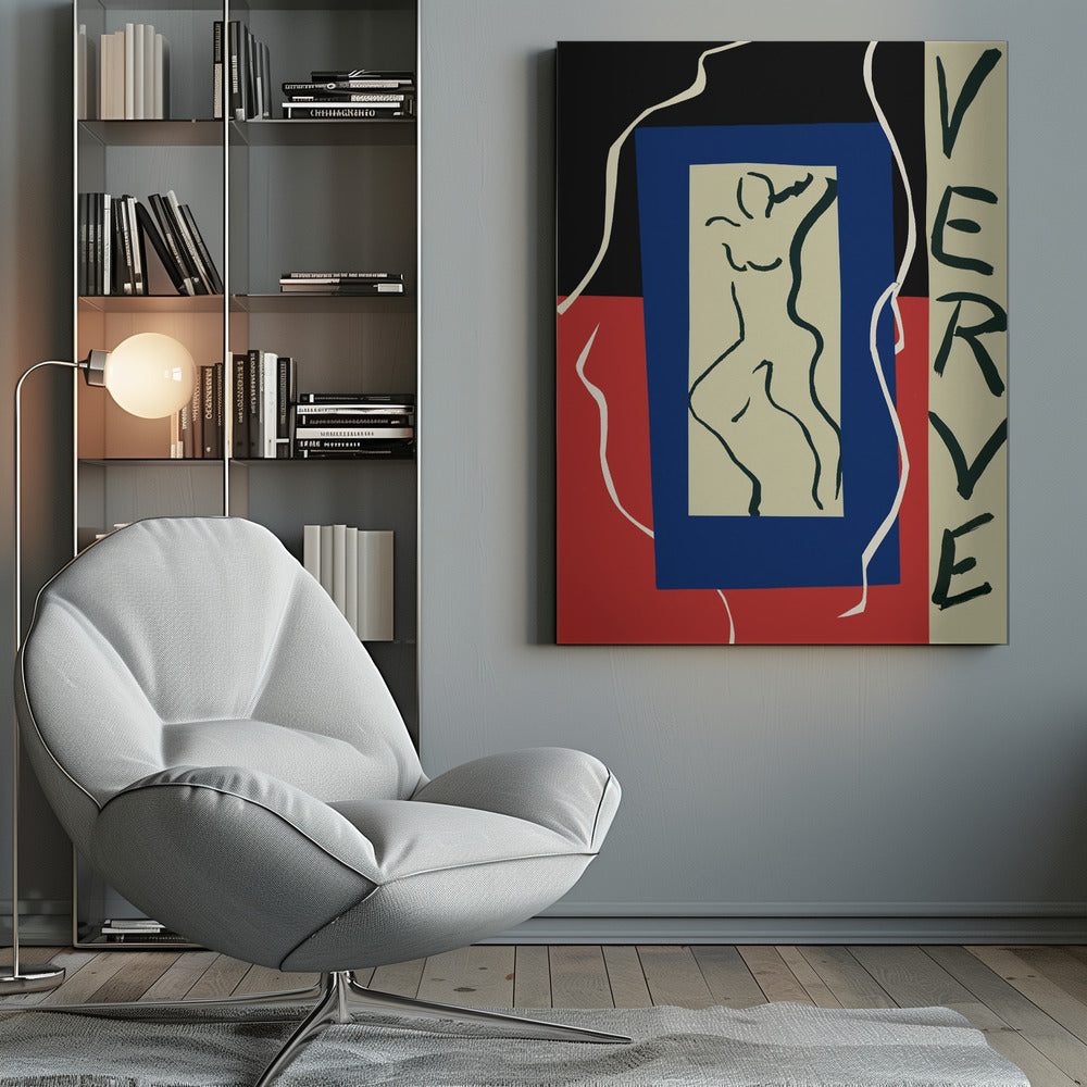Décoration murale Verve 1937, Couverture de Verve