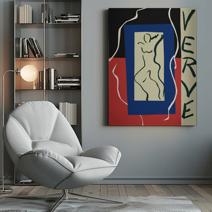 Décoration murale Verve 1937, Couverture de Verve