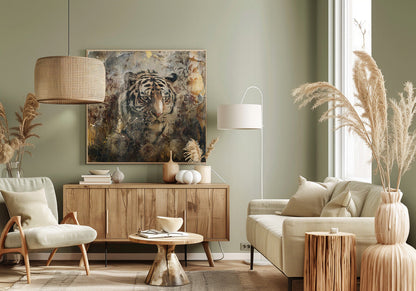 Décoration murale Animaux floraux Art vintage Illustration 27