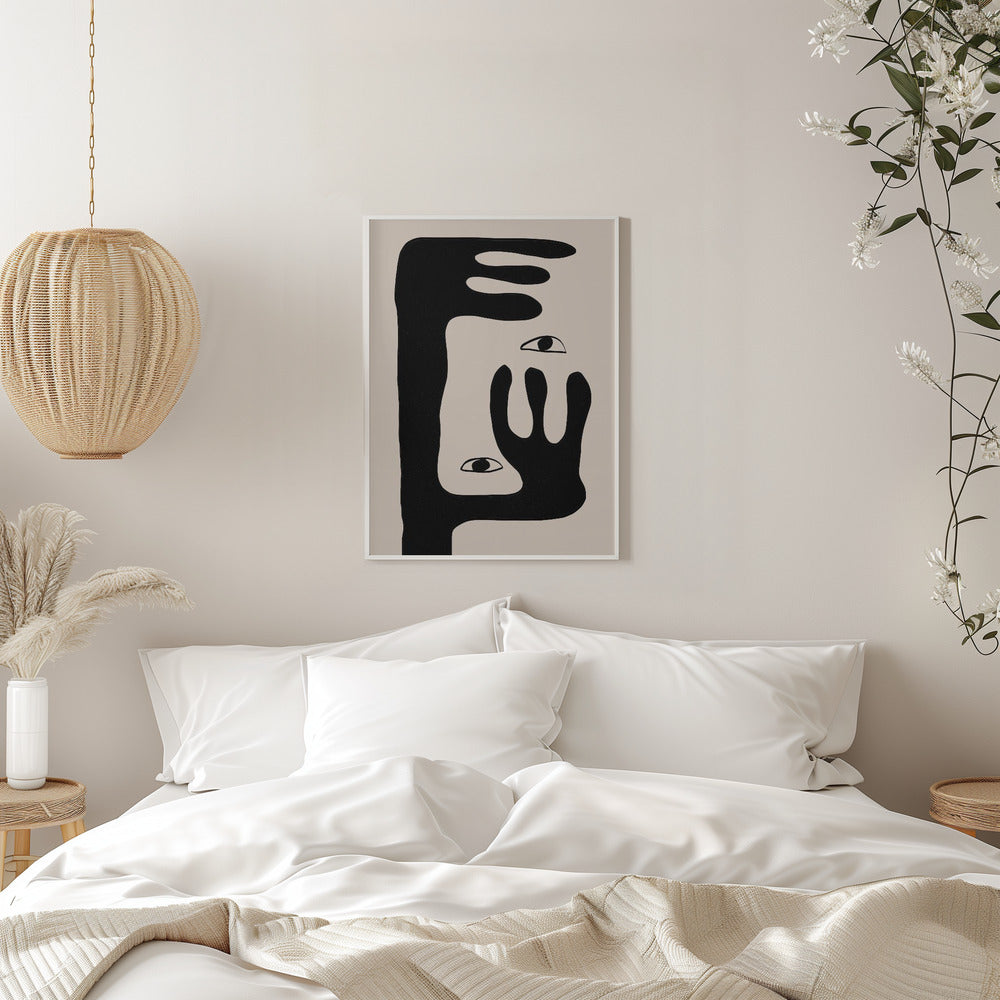 Wall art Abstract Face No2.