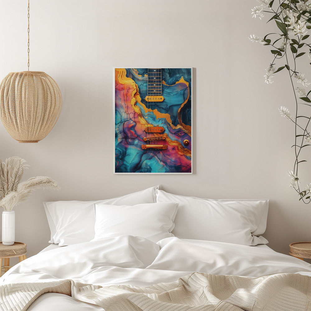 Music Guitar 3 Canvas Print
