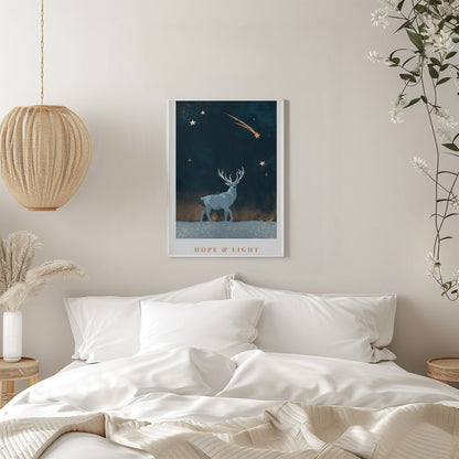 Décoration murale « Hope & Light », imprimée sur toile