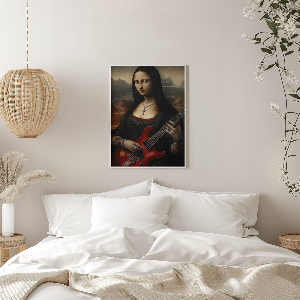 Impression sur toile Lisa revisitée