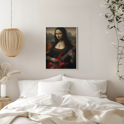 Impression sur toile Lisa revisitée
