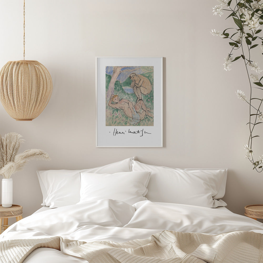 Wall art Baigneurs
