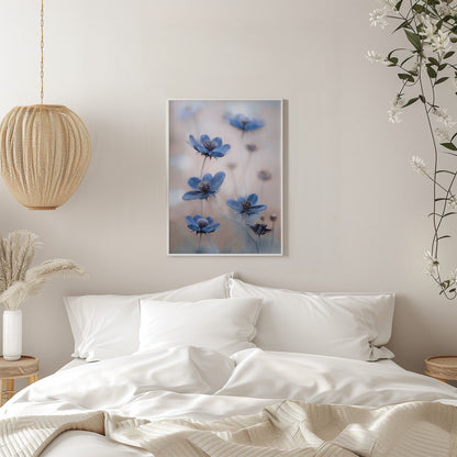Art mural Cosmos bleu