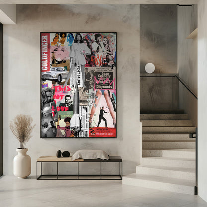 Art mural The Name's Bond