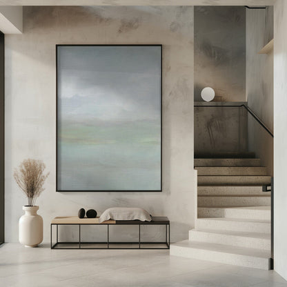 Panneau mural, huile, Mer agitée 5