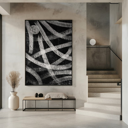 Art mural Champ la nuit