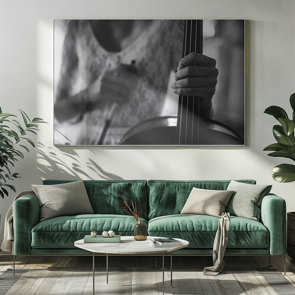 Pause murale pour le violoncelle