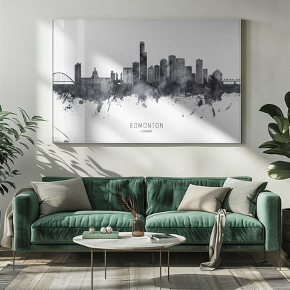 Décoration murale Edmonton Canada Skyline