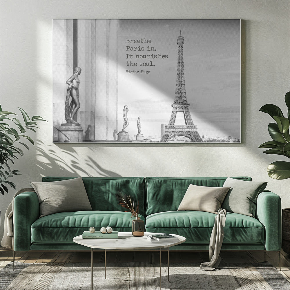 Art mural Respirez Paris