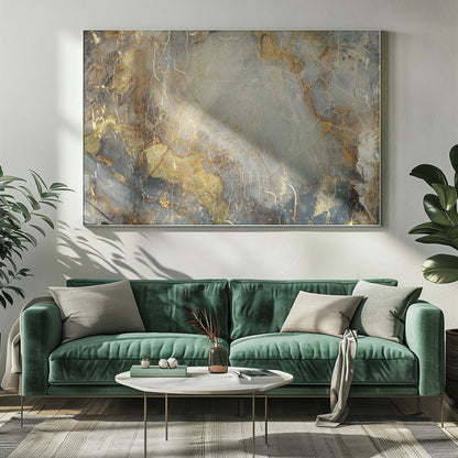 Art mural Illustration abstraite en marbre 02