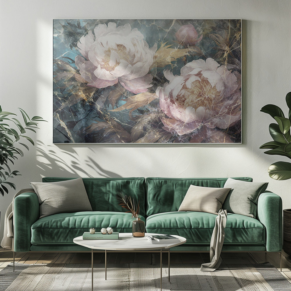 Décoration murale Fleur Art floral Illustration Déco murale 014