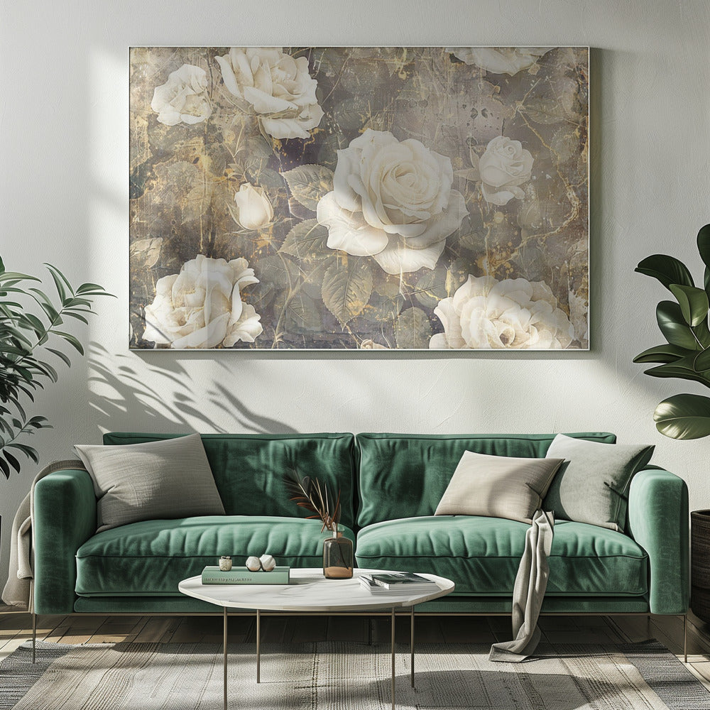 Décoration murale Fleur Art floral Illustration Décoration murale 069