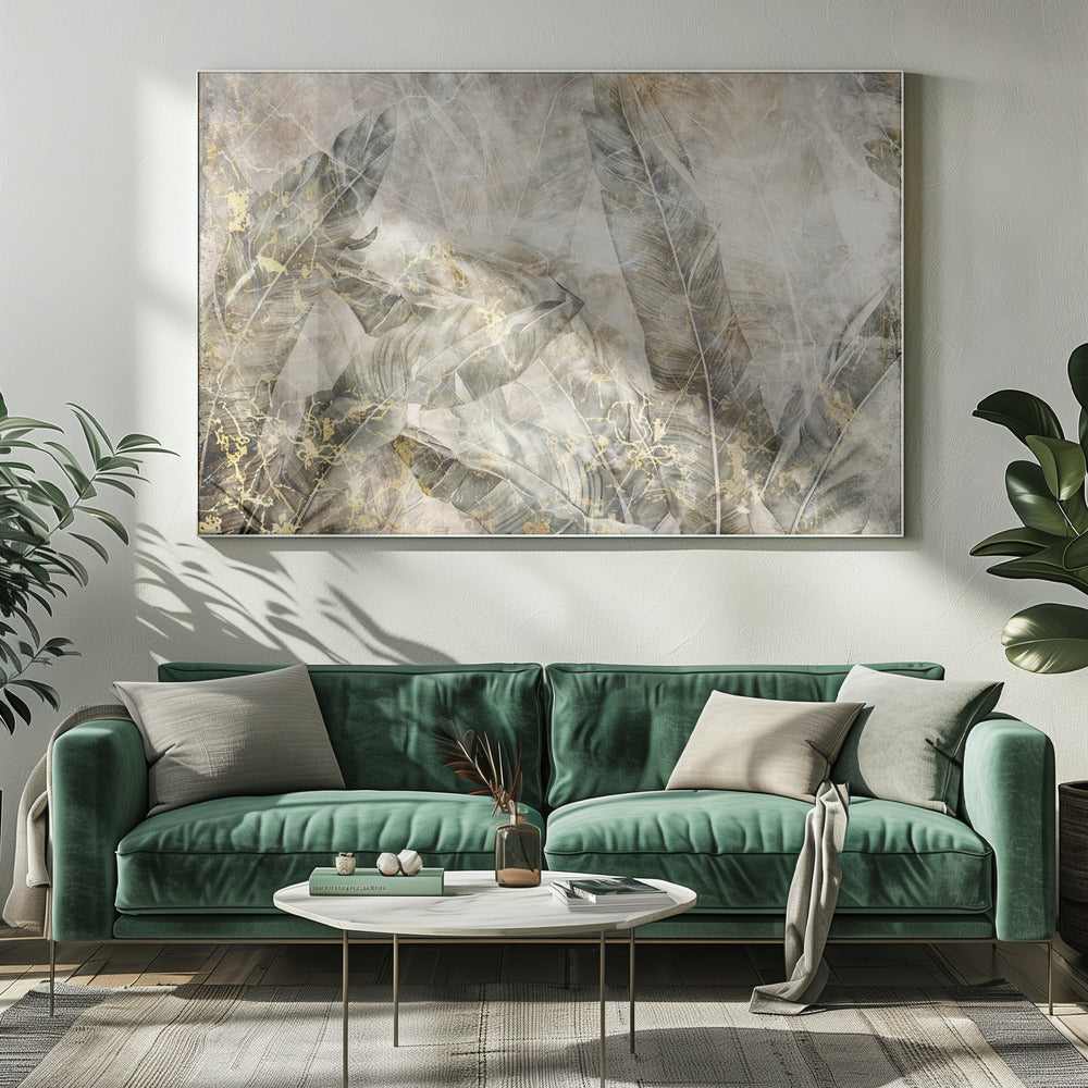 Décoration murale Jungle Feuilles Art Illustration Art mural 10
