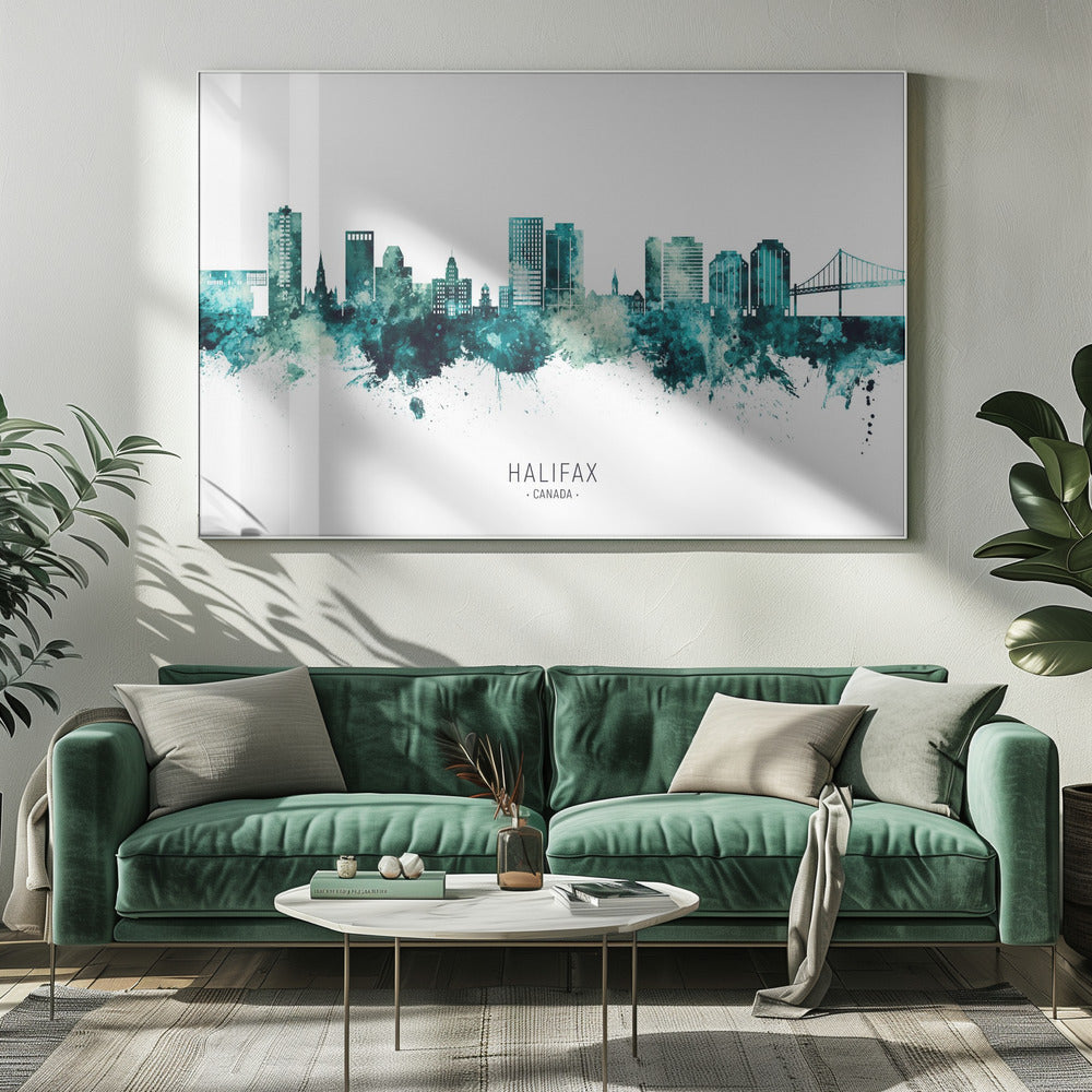 Décoration murale Halifax Canada Skyline