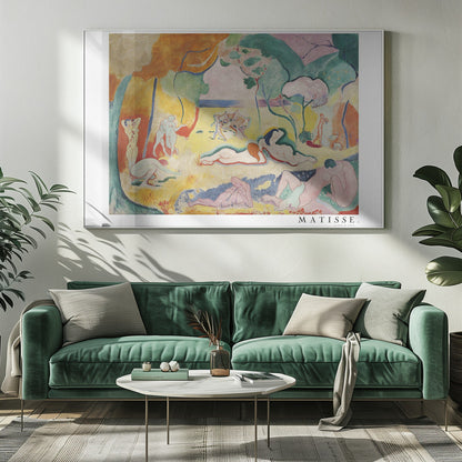Décoration murale La Joie De Vivre, Avec bordure