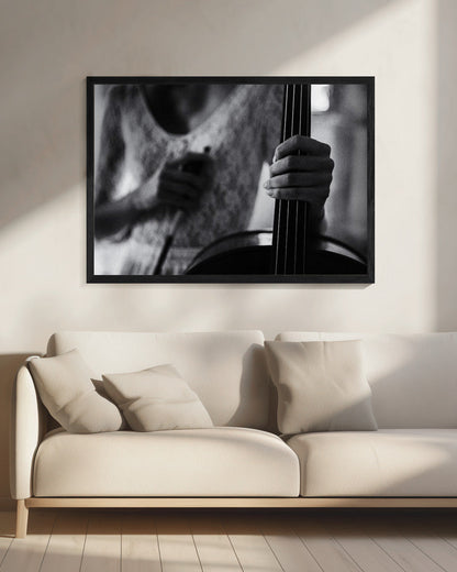 Pause murale pour le violoncelle