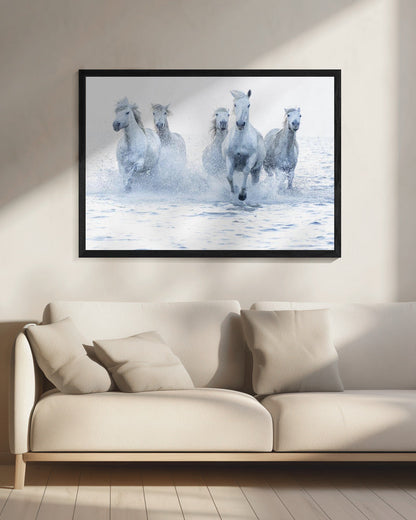 Art mural Chevaux au galop