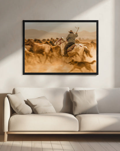 Décoration murale Chevaux sauvages (alias Yılkı Atları)