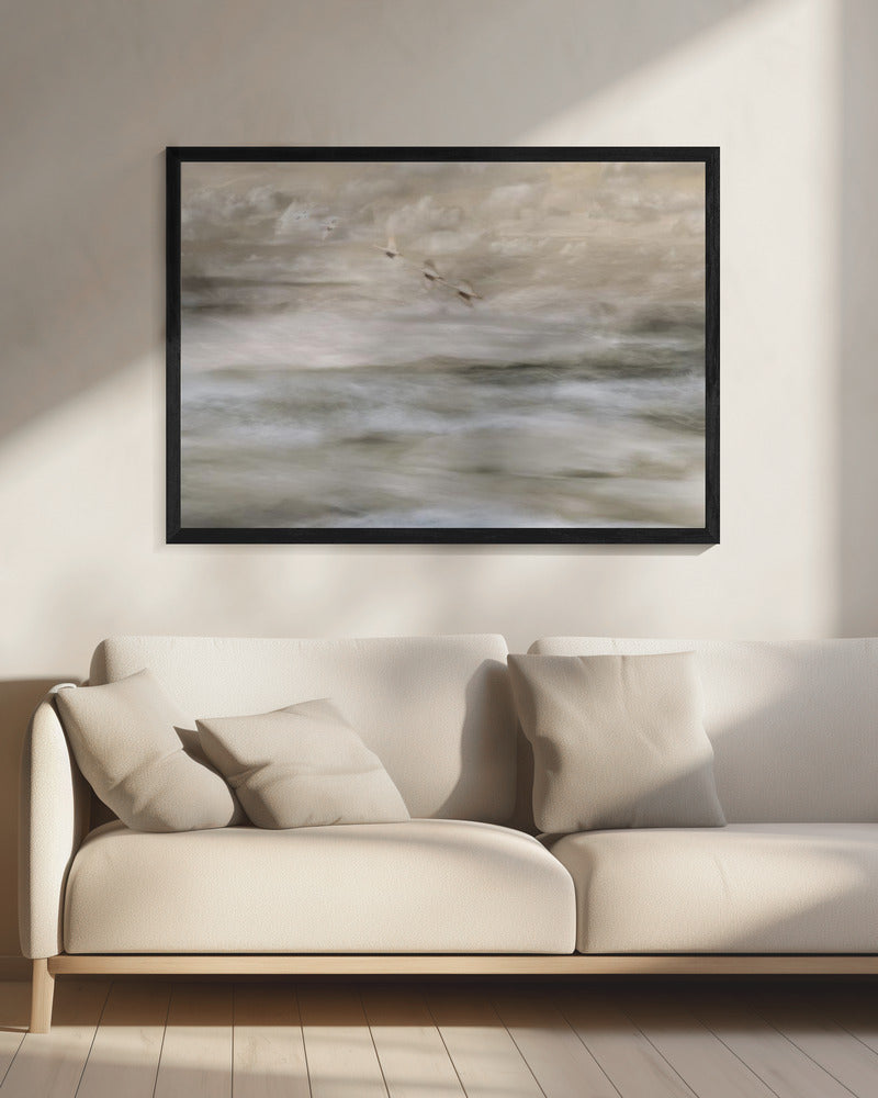 Art mural Cygnes sur la mer