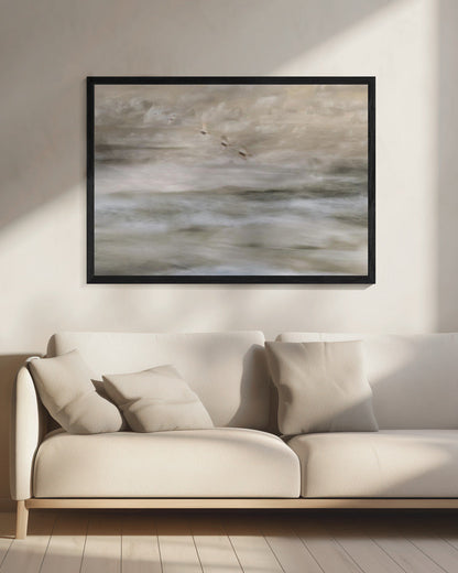 Art mural Cygnes sur la mer