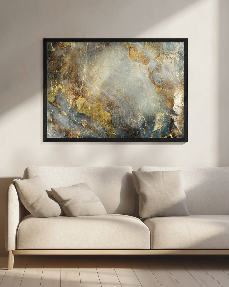Art mural Illustration abstraite en marbre 02