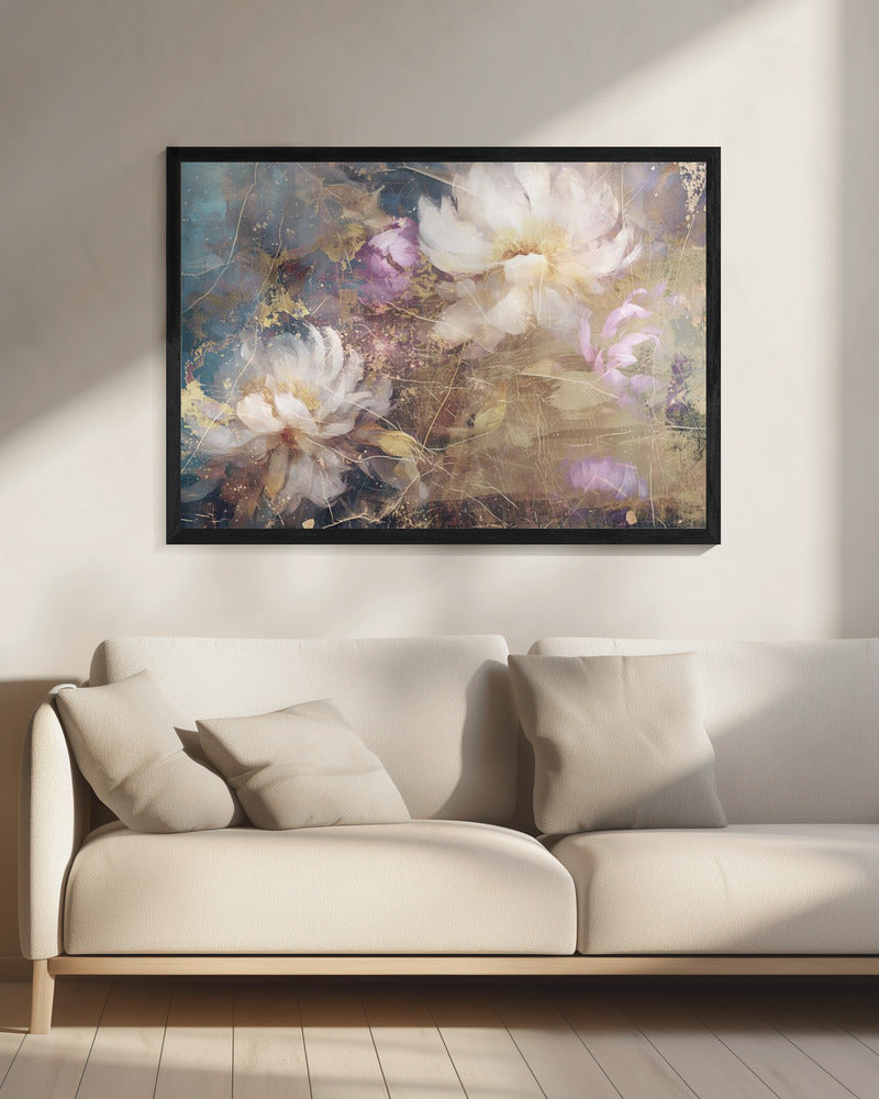 Art mural Fleur Art floral Illustration Art mural 002