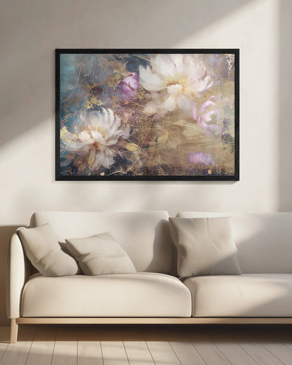 Art mural Fleur Art floral Illustration Art mural 002