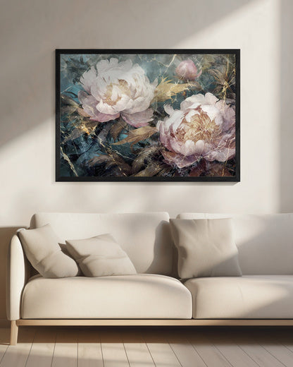 Décoration murale Fleur Art floral Illustration Déco murale 014