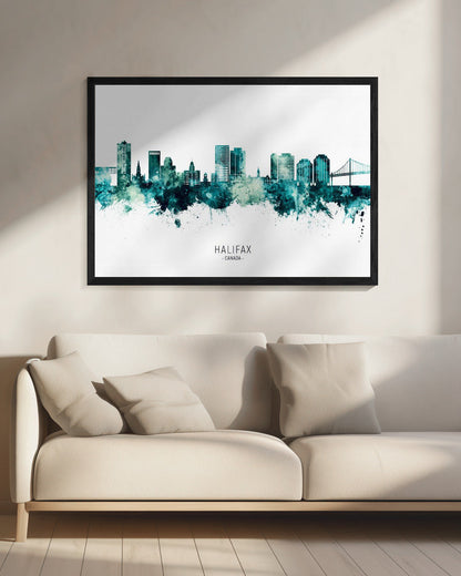 Décoration murale Halifax Canada Skyline