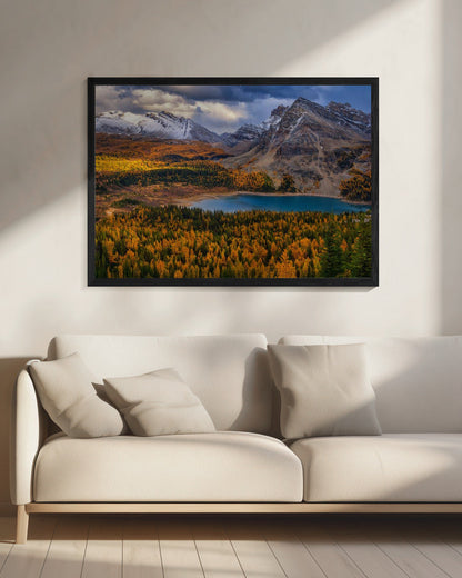 Wall art Lake Magog, Quebec