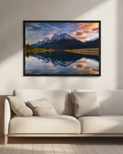 Décoration murale Chèvre Étang Alberta