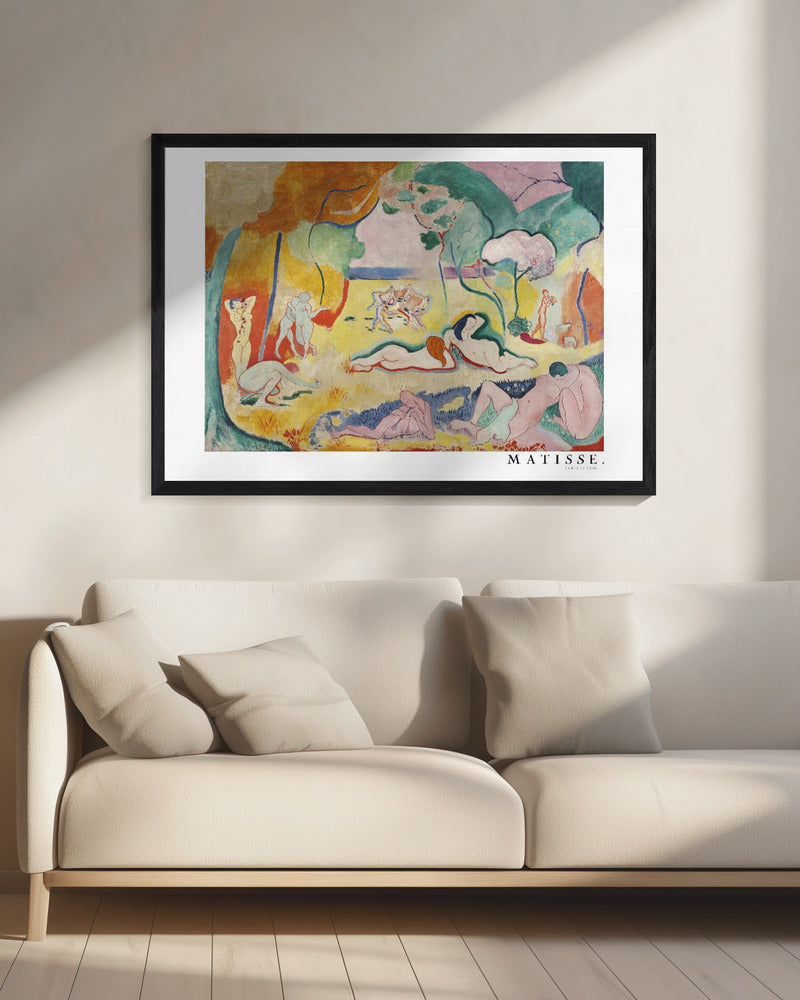 Décoration murale La Joie De Vivre, Avec bordure
