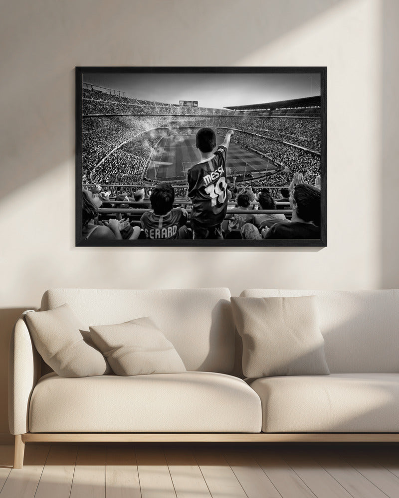 Wall art Cathedral of Football