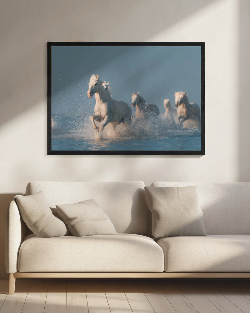 Art mural Anges de Camargue. Cheval