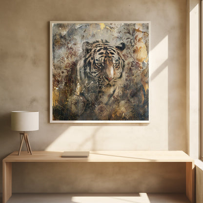 Décoration murale Animaux floraux Art vintage Illustration 27