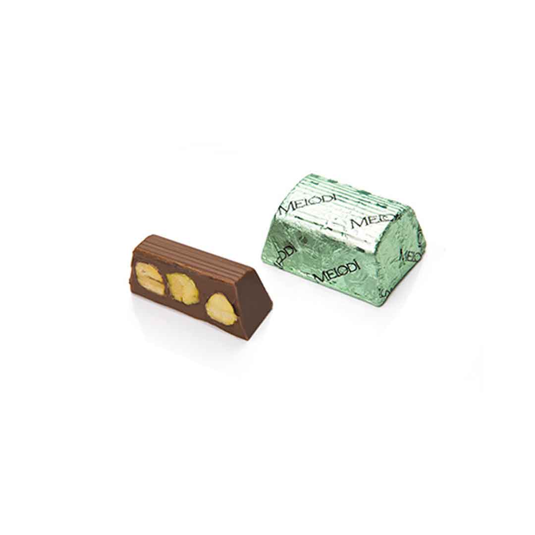 Tablette de chocolat pistache 80g