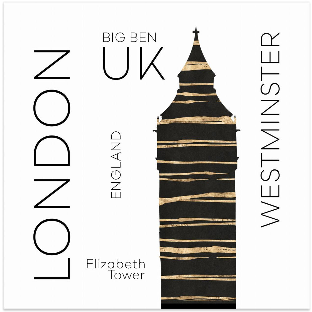 Décoration murale Art Urbain LONDRES Big Ben