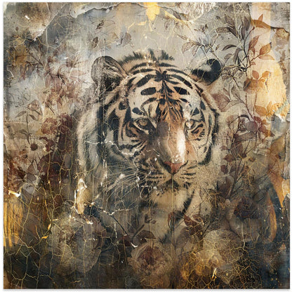 Décoration murale Animaux floraux Art vintage Illustration 27
