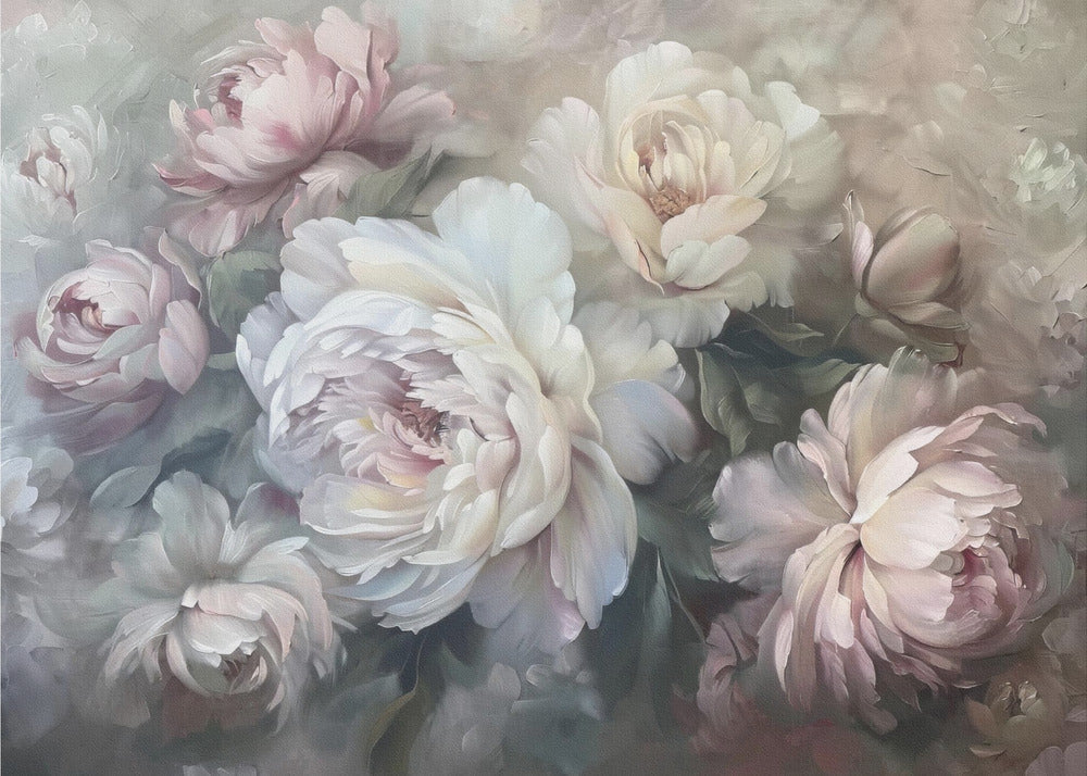 Affiche murale Peinture florale 5