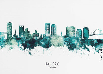 Décoration murale Halifax Canada Skyline