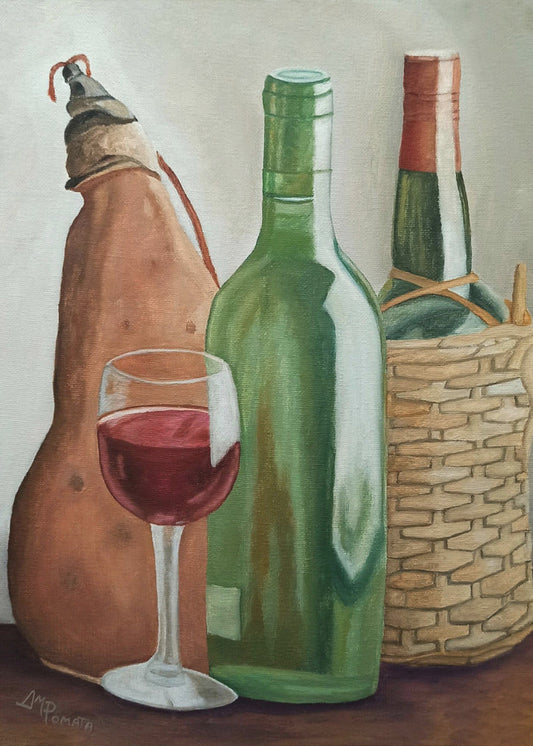Décoration murale dans le chai