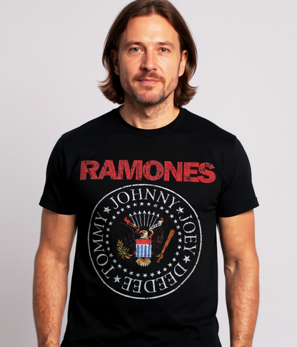 Ramones Presidential Color Logo T-Shirt