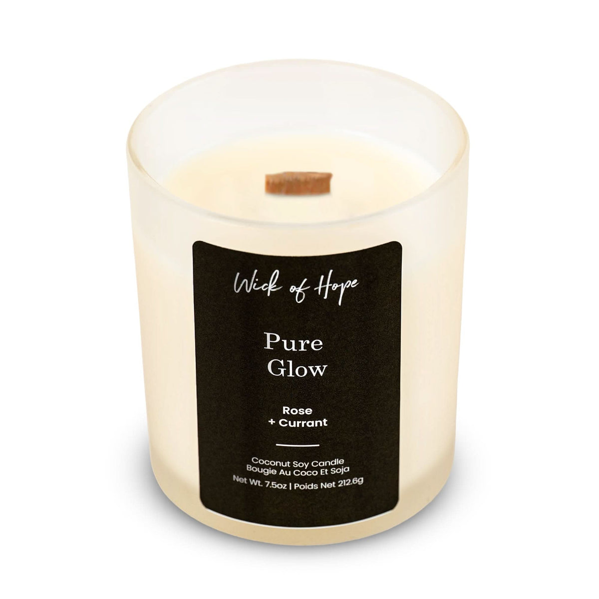 Pure Glow Candle | Rose + Currant
