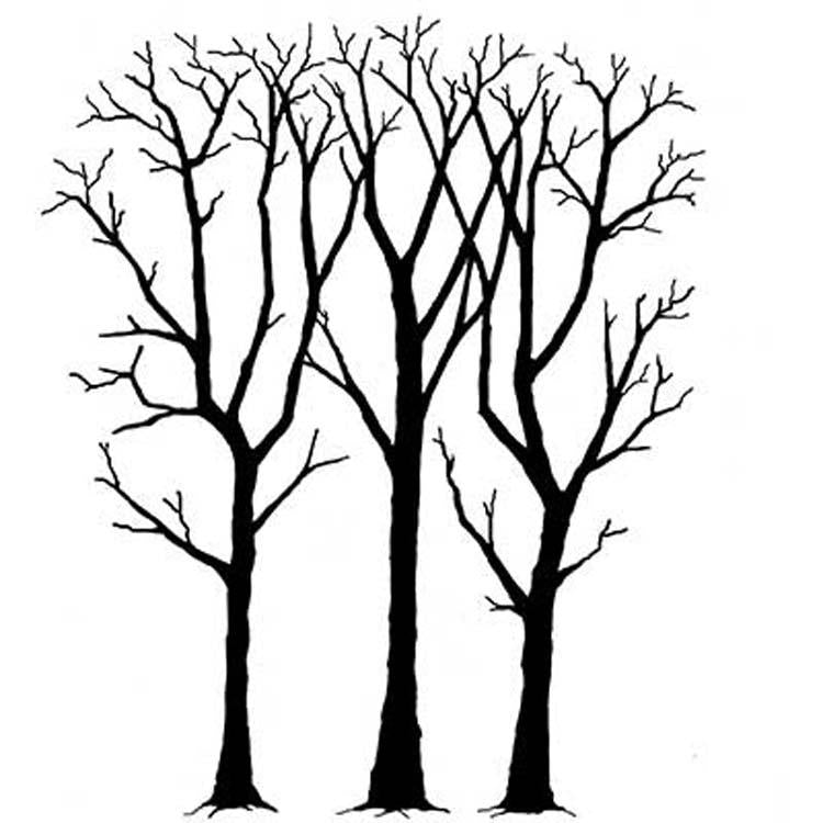 Lavinia Stamp - Arbres de printemps