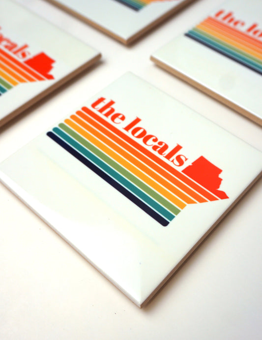 Le sous-verre Prairie Sunset par The Locals